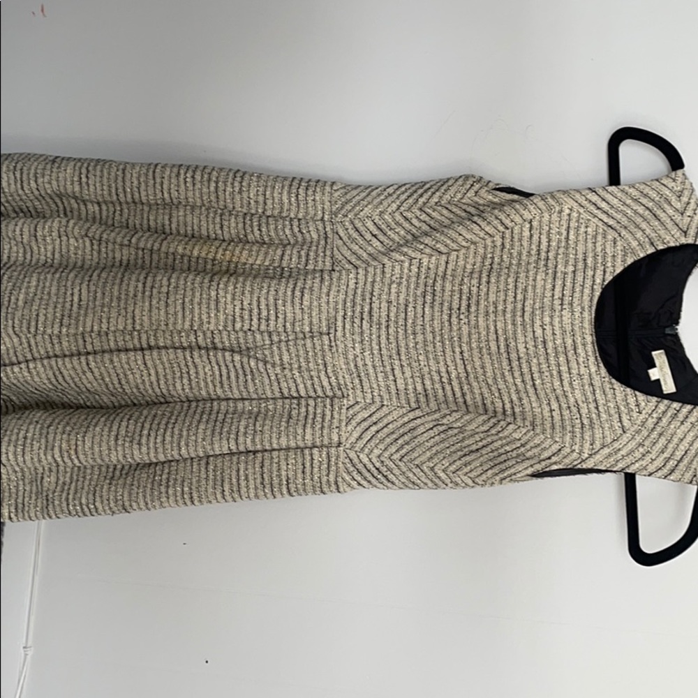 Shoshanna metallic tweed dress